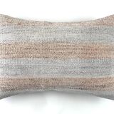 Vintage turkish handmade kilim cushion cover 40x60 cm