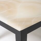 Vintage onyx side table
