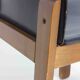 Set of 6 black leather dining chairs by Afra & Tobia Scarpa, 1970's