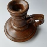 Lot of candlestick in vintage gres
