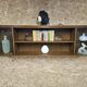 Wall shelf display cabinet library 1970
