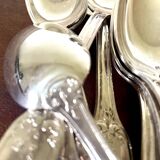 36-piece silver-plated cutlery set