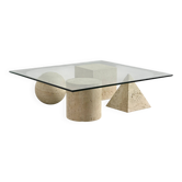 Table basse "Metafora" par Lella & Massimo Vignelli pour Casigliani
