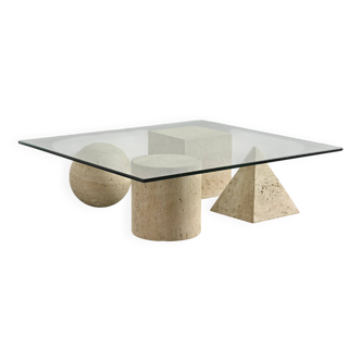 “Metafora” coffee table by Lella & Massimo Vignelli for Casigliani