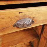 Vintage pharmacy wall cabinet cupboard display case