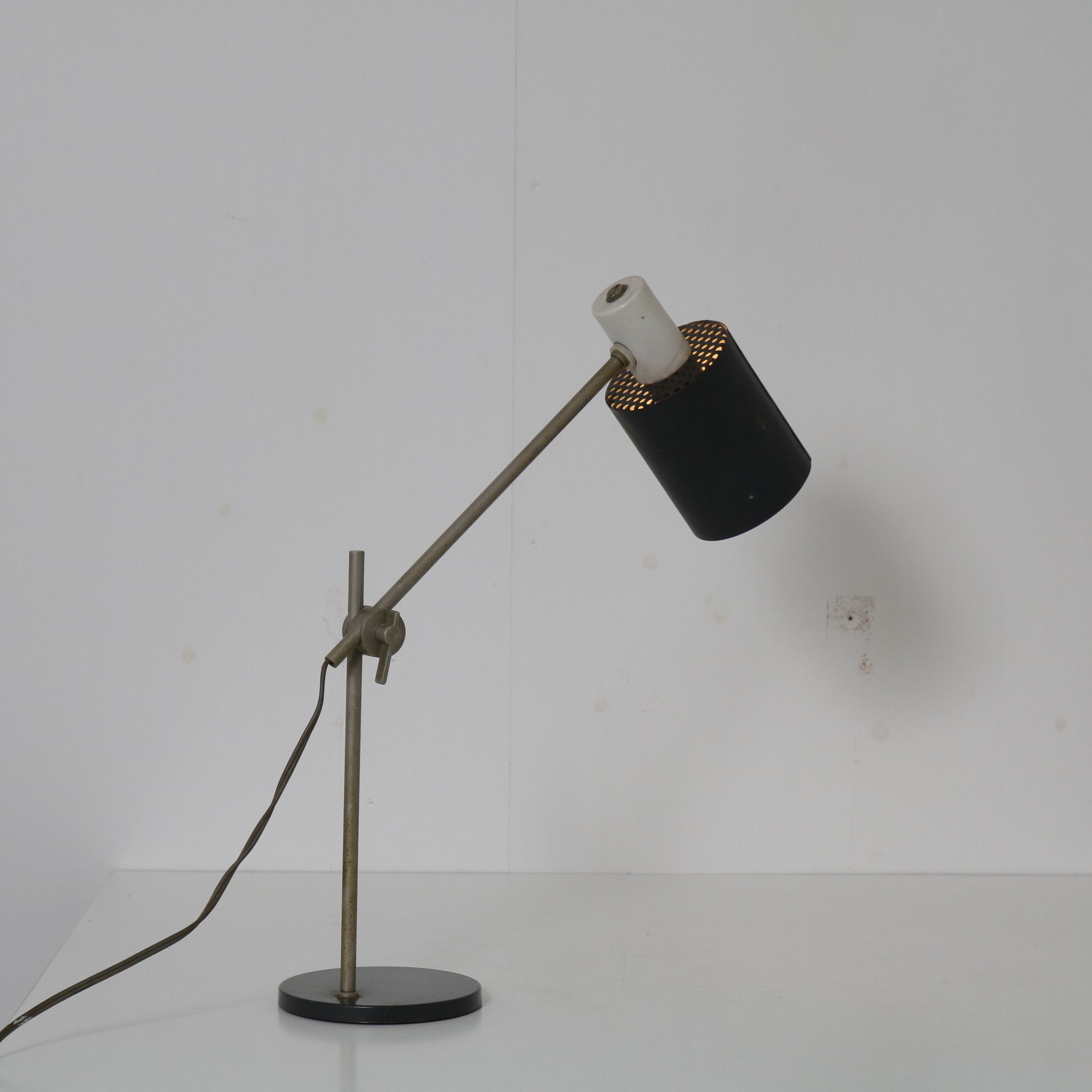 Desk lamp by H. Busquet for Hala, the Netherlands 1950