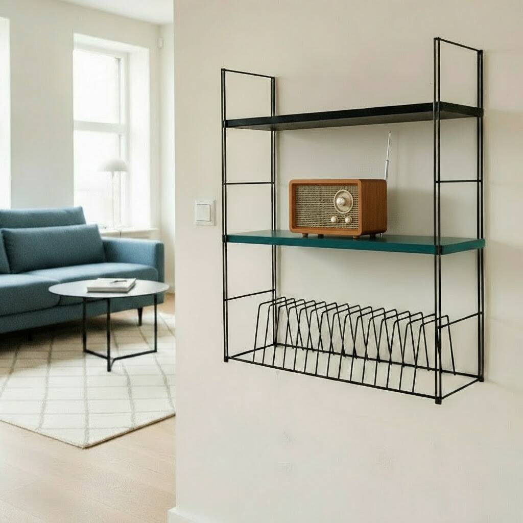 Étagère string en métal