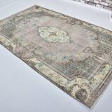 Geometric Tribal Wool Vintage Rug