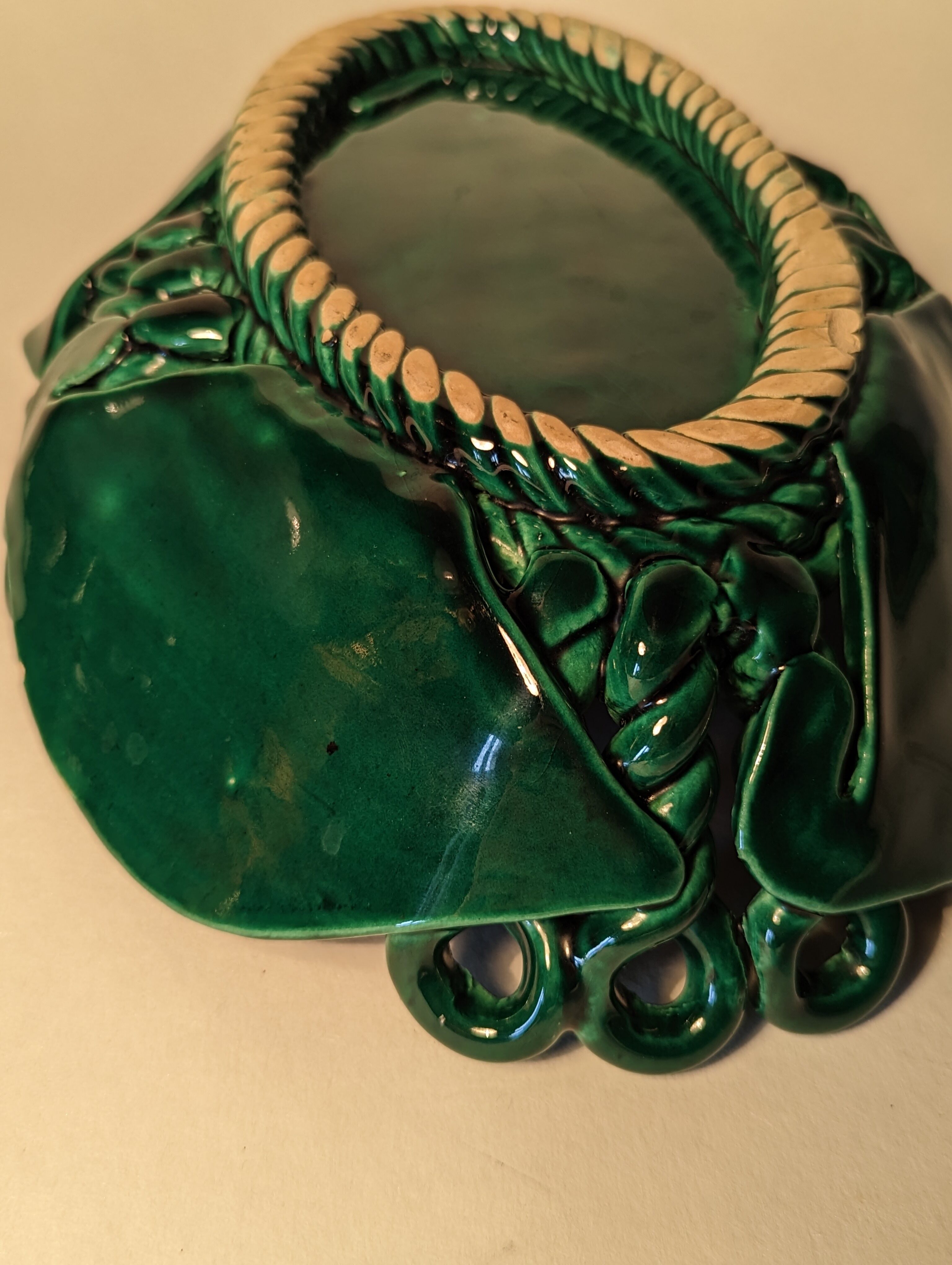 Braided Vallauris basket/sheet