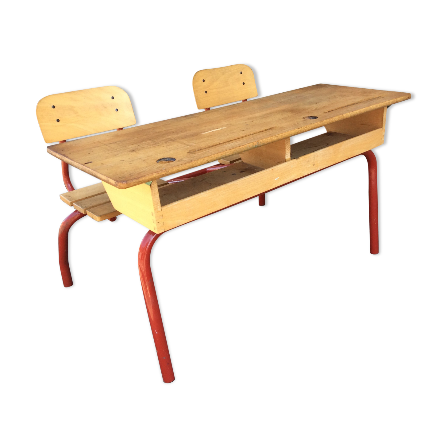 School desk vintage