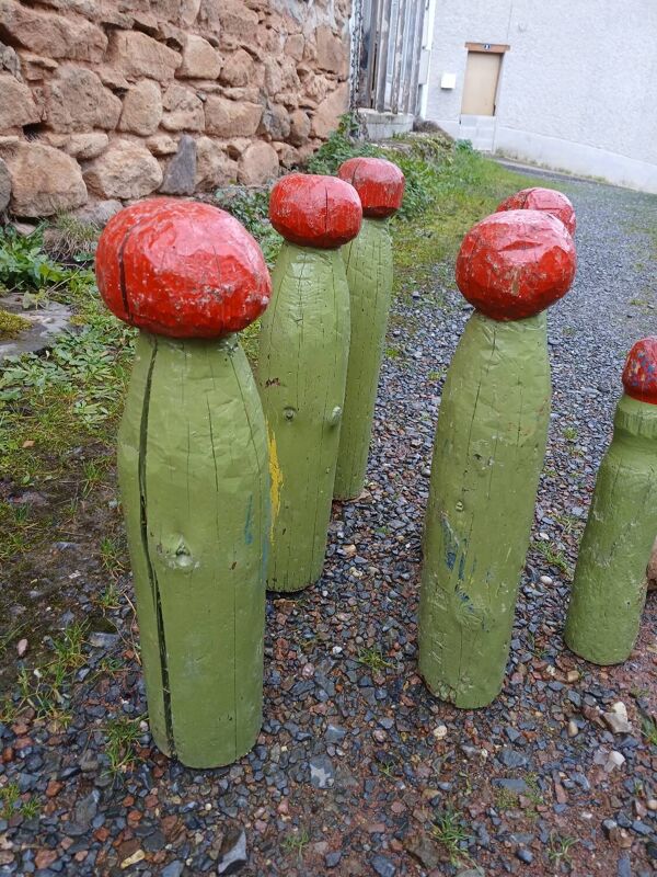 Jeu de quilles très ancien