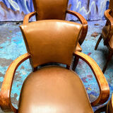 Pair of bridge chairs from the 60s