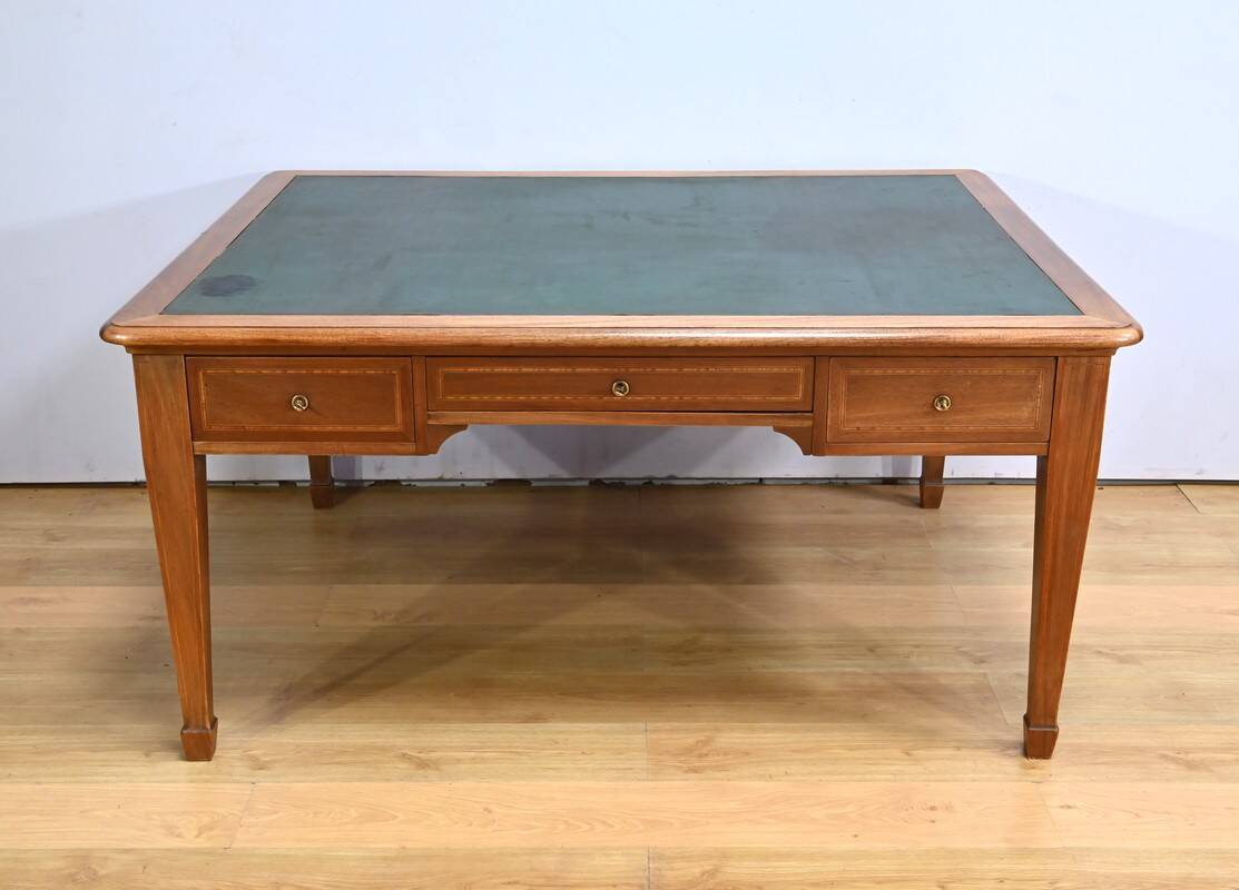 Important architect's desk in mahogany - 1920