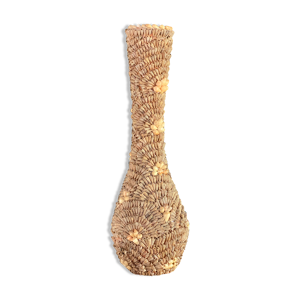 vase années 60 coquillages