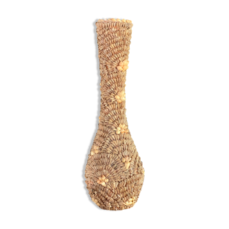 vase 60s, shells glued