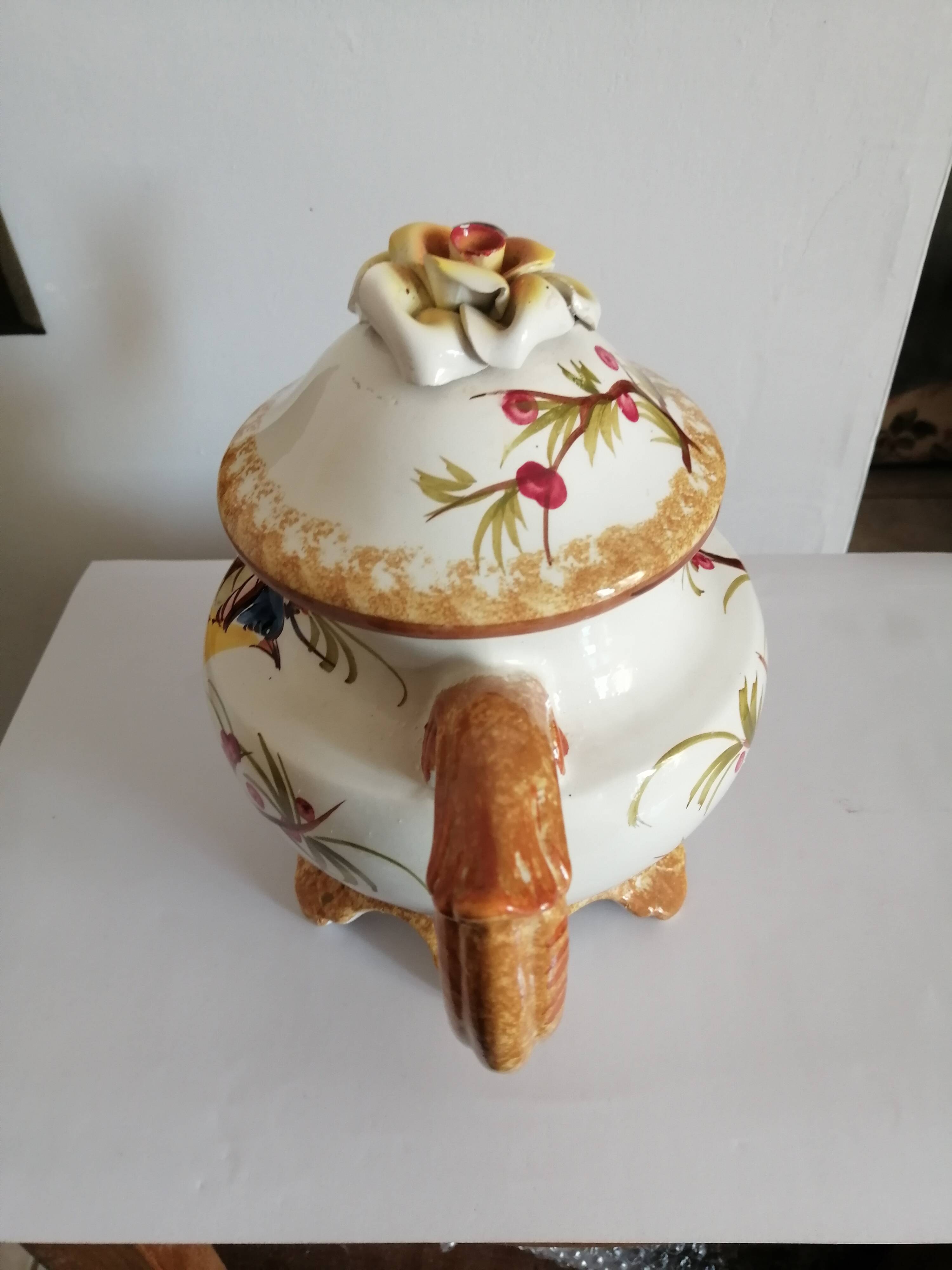 Basano slip teapot n° 778