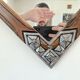 Miroir art deco 53x48cm