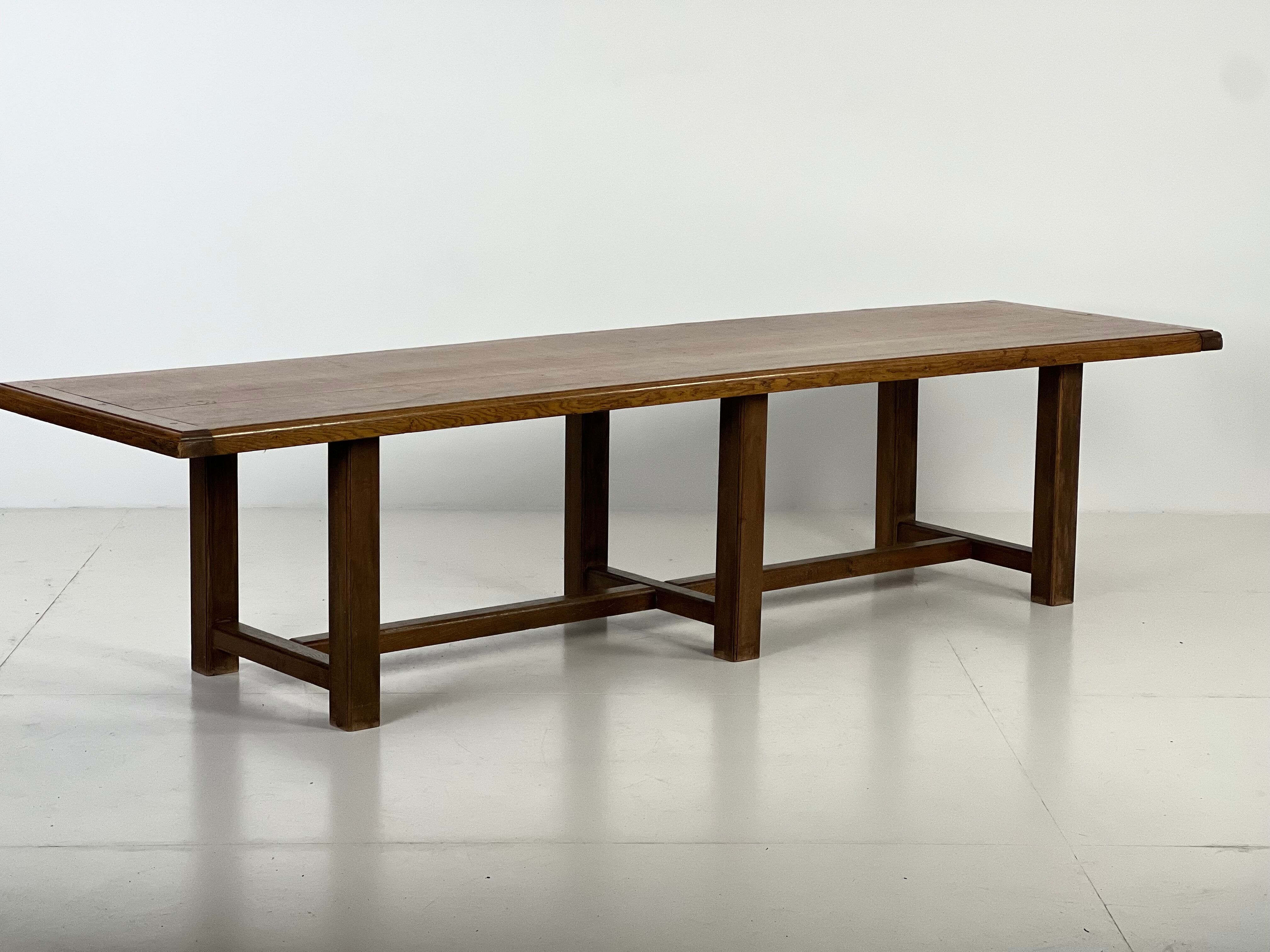 Large monastery table dining table