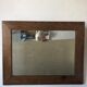 Solid oak mirror 57x45cm