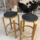 Paire de tabourets de bar Alvar Aalto, années 1960