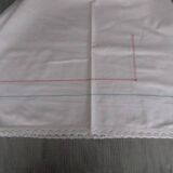 Old embroidered children's sheet: 200x150cm