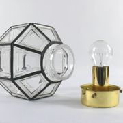 Hans-Agne Jakobsson ceiling lamp/wall light for Glashütte Limburg, 1970s, pendant, ceiling light