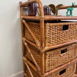 Rattan storage furniture