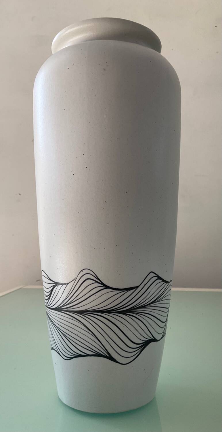 Vintage stoneware vase