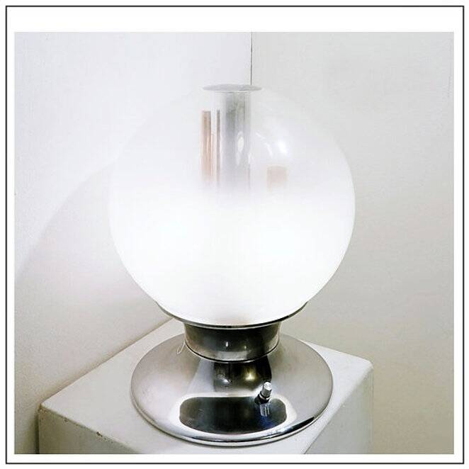 Lampe de table Globe par Selenova Italie, années 1960