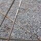 Florent Lasbleiz vintage coffee table in glass and metal