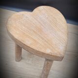 Heart tripod stool