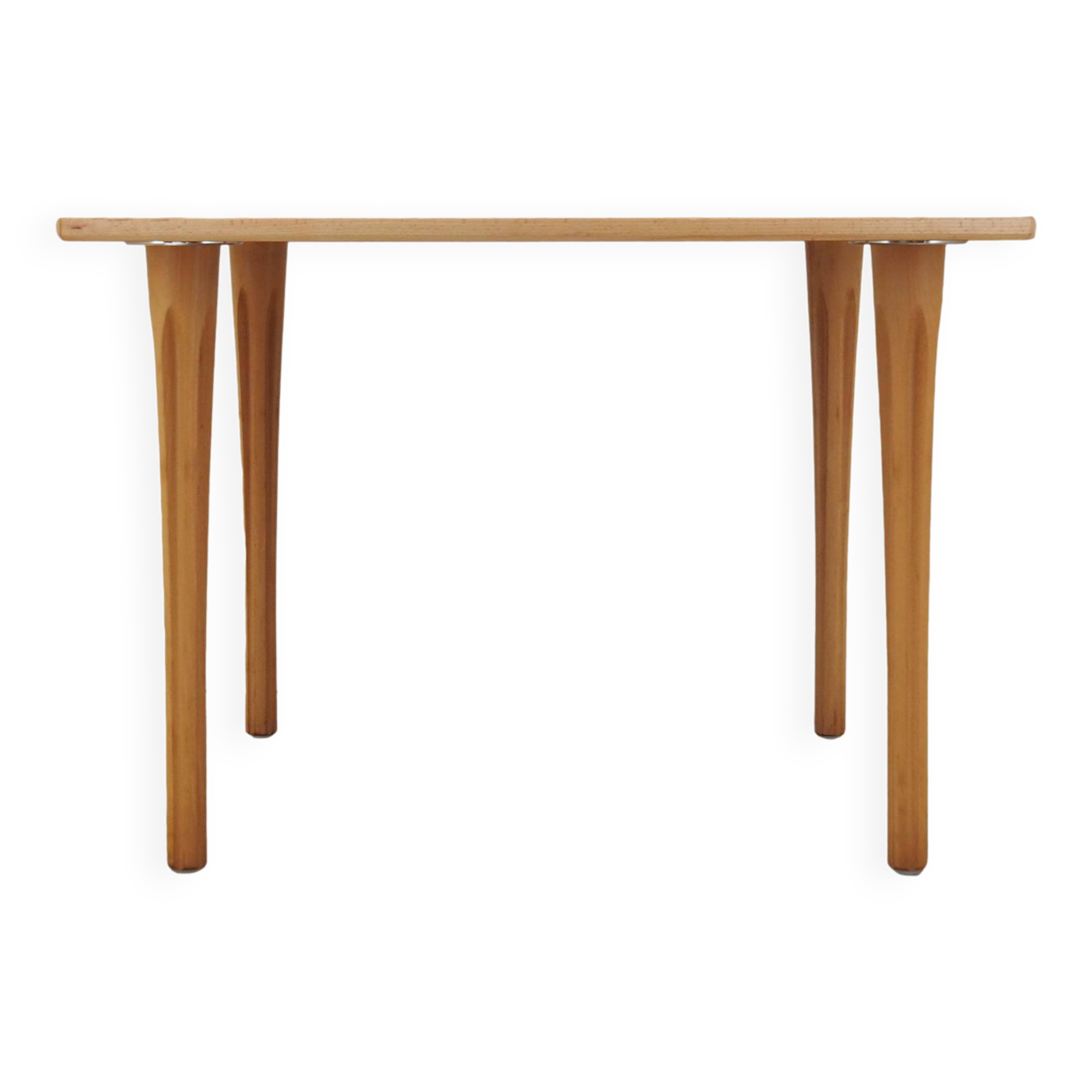 Beech table, Danish design, 1970s, designer: Takshi Okamura & Erik Marquardsen, production: Getama