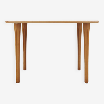 Beech table, Danish design, 1970s, designer: Takshi Okamura & Erik Marquardsen, production: Getama