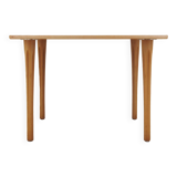 Beech table, Danish design, 1970s, designer: Takshi Okamura & Erik Marquardsen, production: Getama