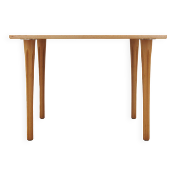 Beech table, Danish design, 1970s, designer: Takshi Okamura & Erik Marquardsen, production: Getama
