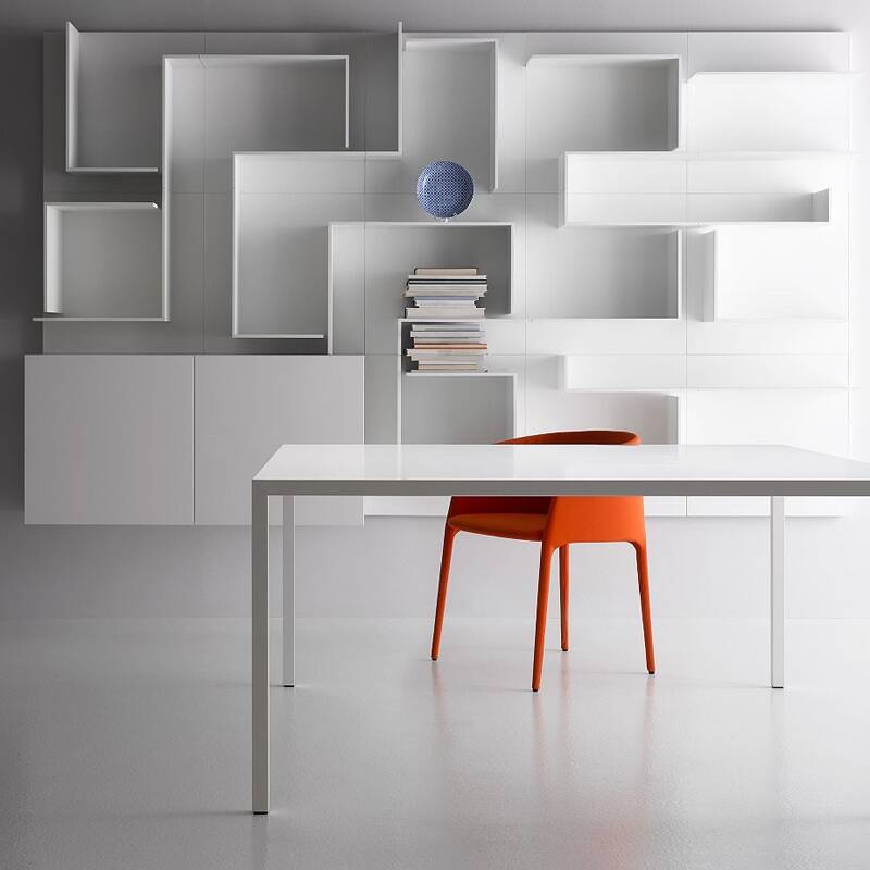 Tense table by mdf italia