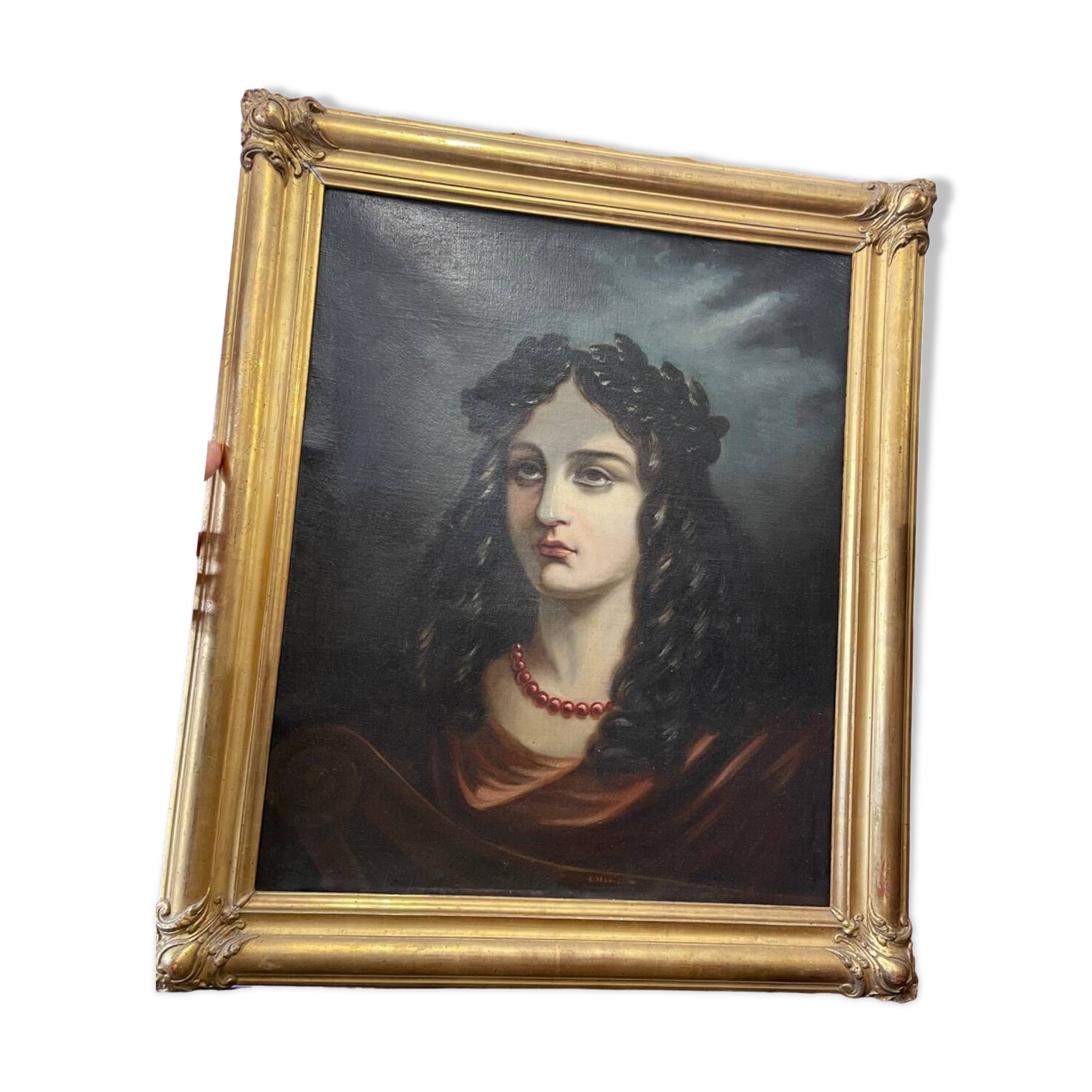 Portrait of a woman 19th