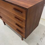 Rosewood Chest Of Drawers By Kai Kristiansen For Feldballes