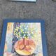 Still life with a bouquet of flowers – Colourful interior – Signed