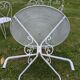 1960s wrought iron garden furniture