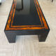 Table Basse Bois Laqué 70's