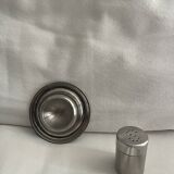 Vintage egg cup and salt shaker