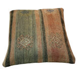 Vintage Turkish Kilim Cushion Cover , 40 x 40