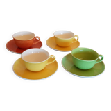Four Salins cups from the 60s