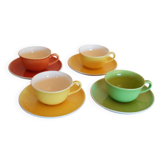 Four Salins cups from the 60s