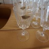 11 verres en cristal