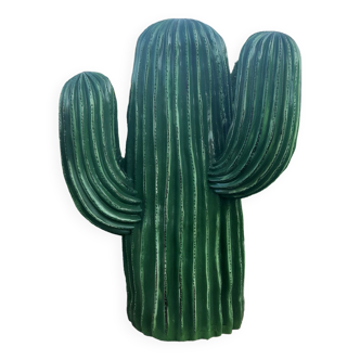 Decorative cactus in fiberglass and plaster