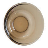 Arcoroc salad bowl in smoked glass