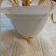 Vintage 1970s Franco Luce Murano Glass Ceiling Chandelier Made in Italy