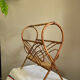 Rattan magazine holder 1970s